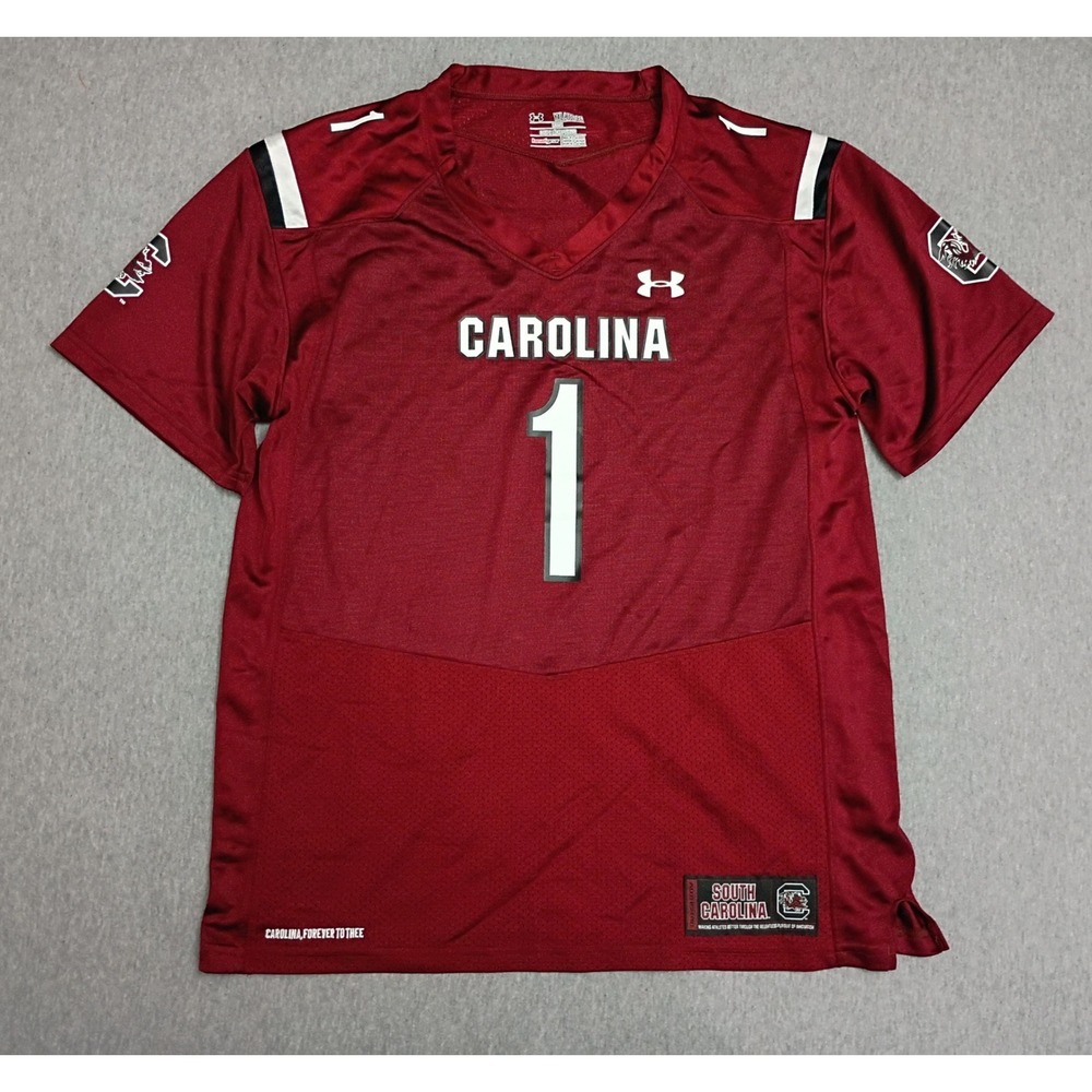 Under Armour South Carolina Gamecocks #1 Jersey Kids YXL Garnet UY8914SC5